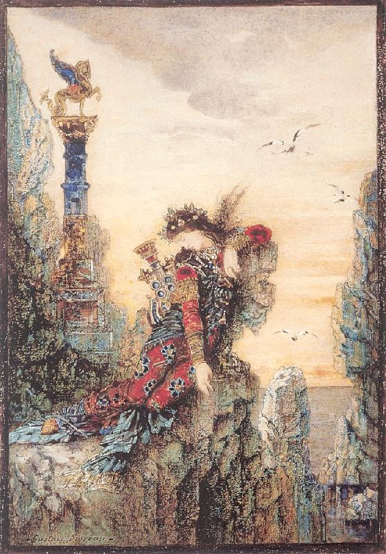 Gustave Moreau Sappho oil painting picture